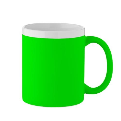 Keramische mok 300 ml Mugiva neon green