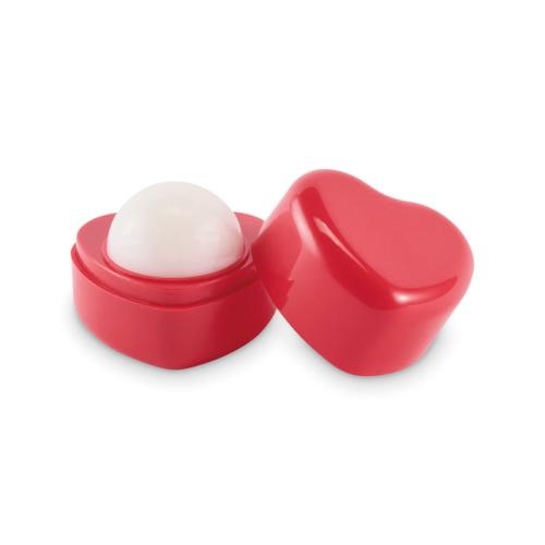 Hartvormige vegan lippenbalsem Sweet rood