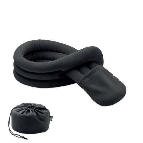 Buigbaar reiskussen Wrap it zwart