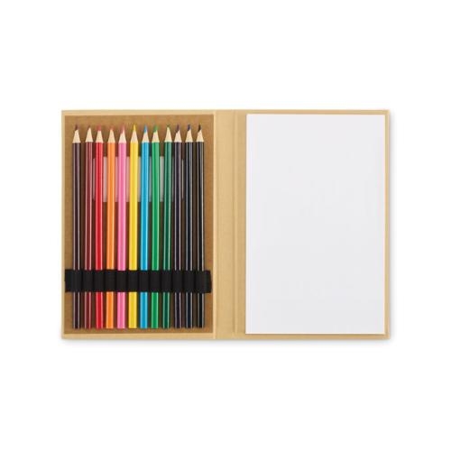 Tekenset voor kinderen Funsketch beige