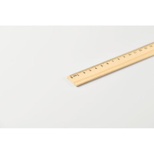 Houten liniaal 20 cm Ruler20 hout