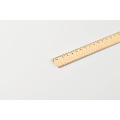 Houten liniaal 30 cm Ruler30 hout
