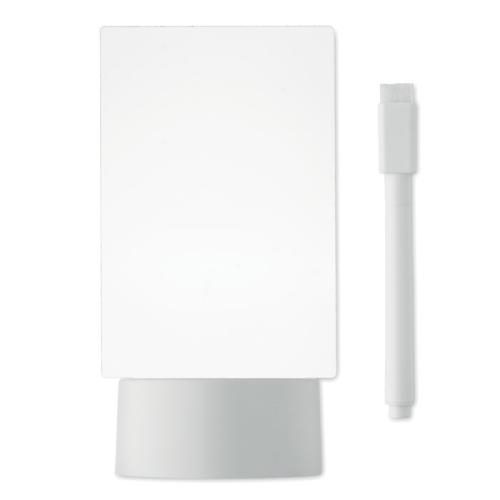 Verlicht LED-memobord Ledmemo wit