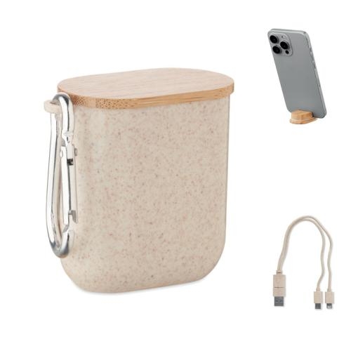 Kabelset in koker Cabstra beige