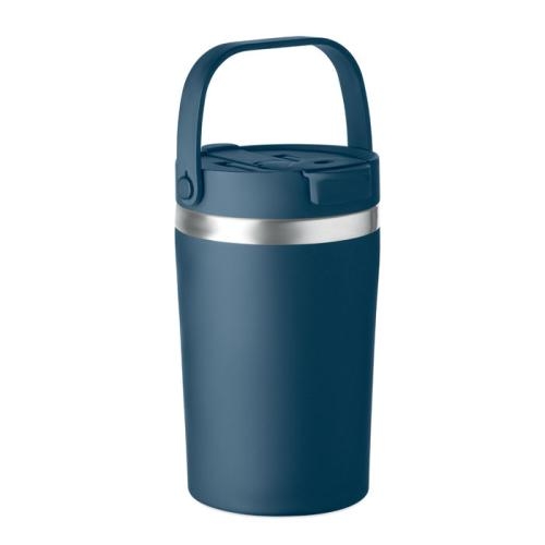 Dubbelwandige beker 350 ml Cozycup navy