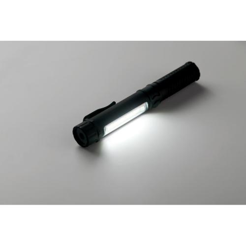 Magnetische LED-zaklamp Taier zwart