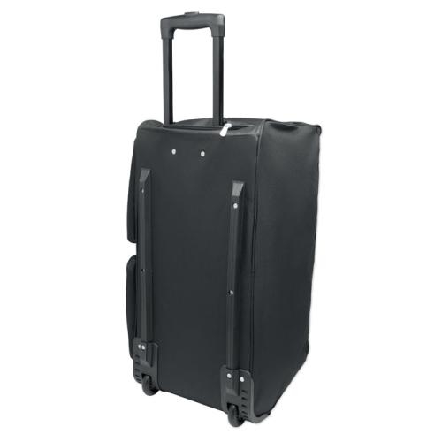 600D RPET reistas trolley Itfits zwart