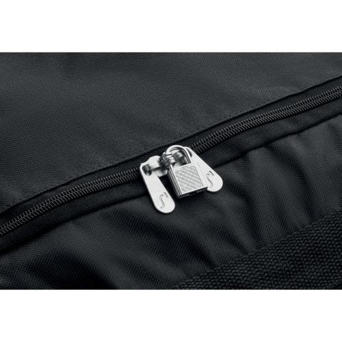 600D RPET reistas trolley Itfits zwart