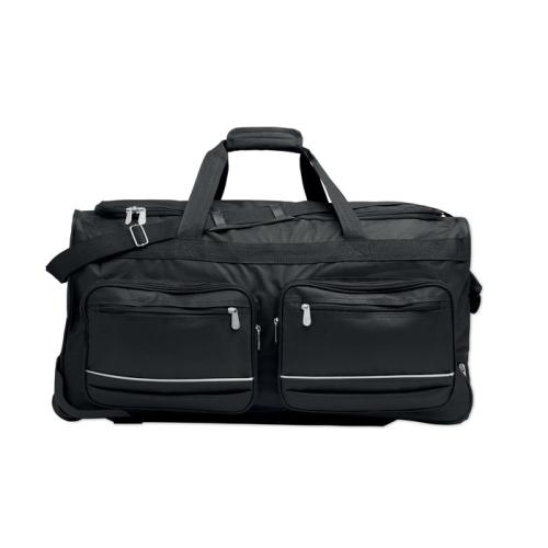 600D RPET reistas trolley Itfits zwart