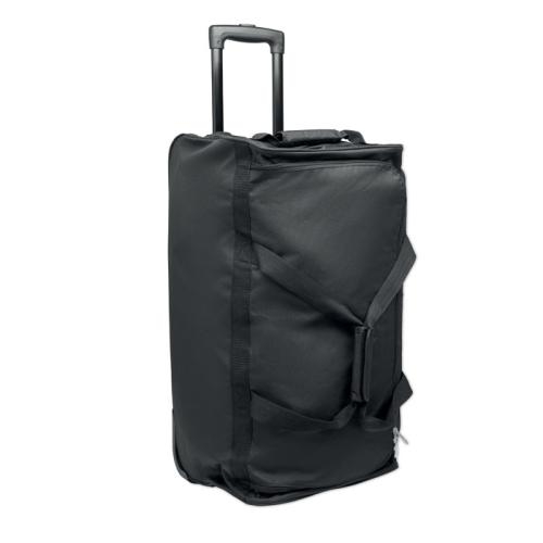 600D RPET reistas trolley Itfits zwart