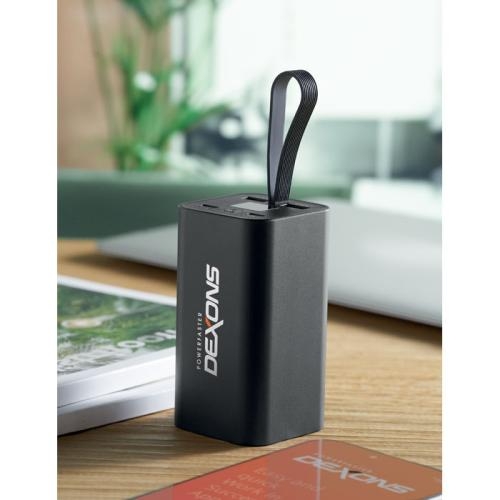 Powerbank 20.000 mAh Voima zwart