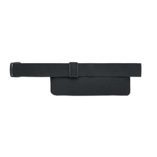 600D RPET sportheuptas Moderate zwart