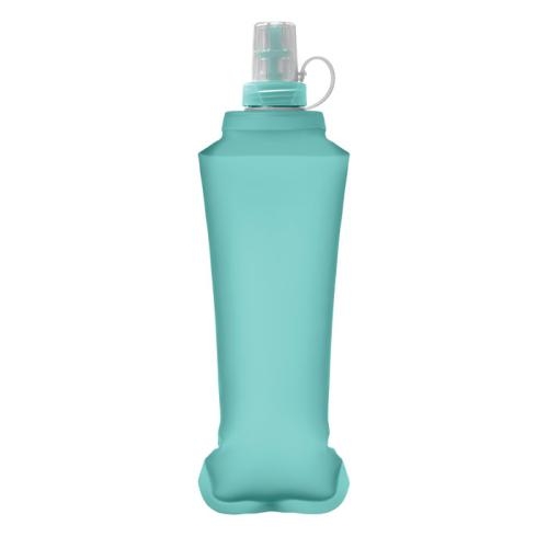 Opvouwbare waterfles 500 ml Biter turquoise