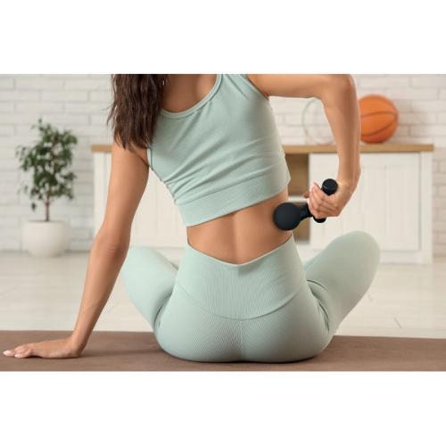 ABS massagepistool Thaima zwart