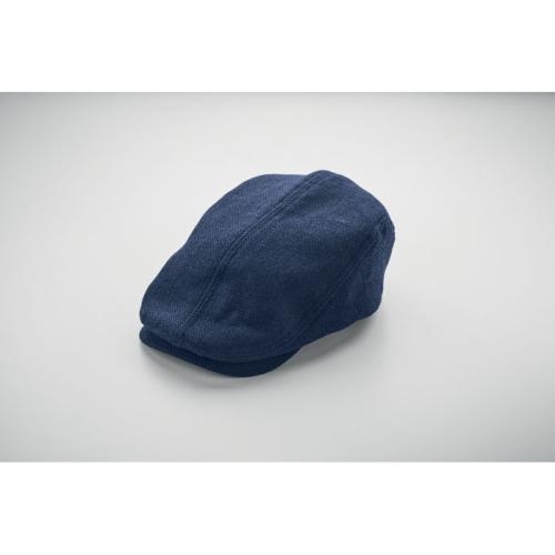 Newsboy platte pet Blind peak blauw
