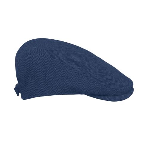 Newsboy platte pet Blind peak blauw