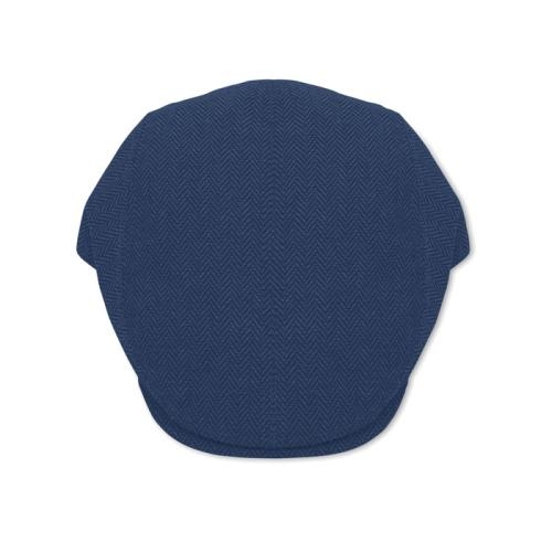 Newsboy platte pet Blind peak blauw