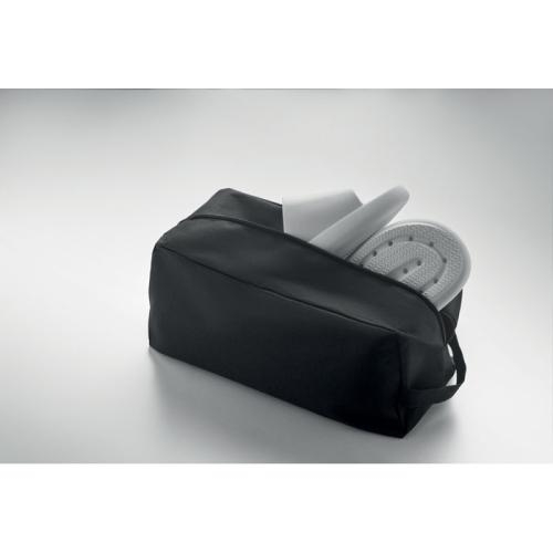 600D RPET schoenentas Shoetogo zwart