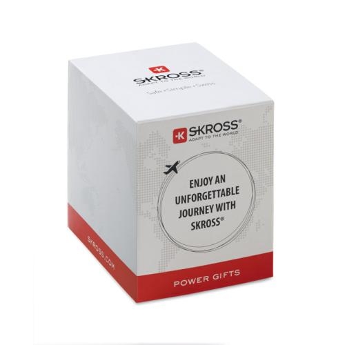 3-polige wereldstekker SKROSS® PRO wit