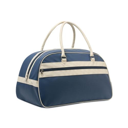 PU sporttas Nostalgic blauw