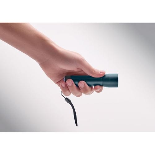 Aluminium oplaadbare zaklamp Lumezo navy