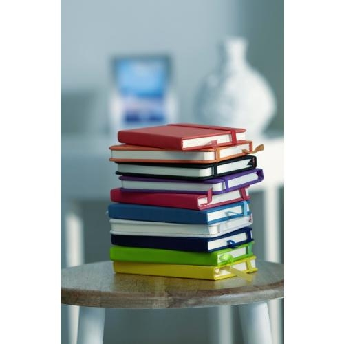 Full colour A6-notitieboekje Dita wit