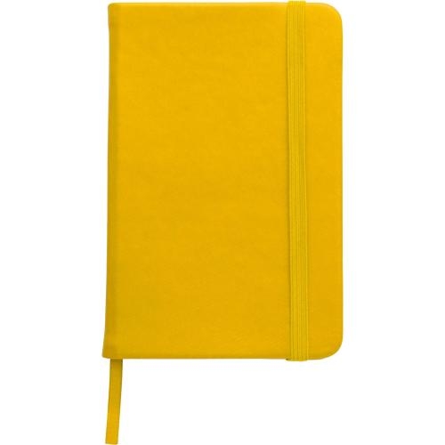 Full colour A6-notitieboekje Dita geel
