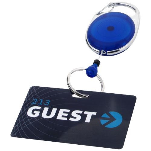 Gerlos sleutelhanger en rollerclip blauw