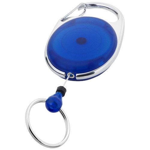 Gerlos sleutelhanger en rollerclip blauw