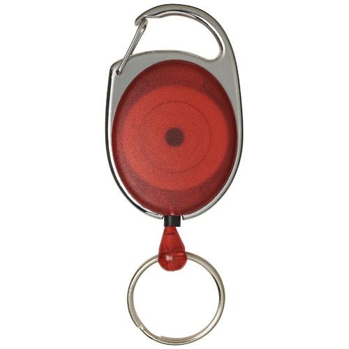 Gerlos sleutelhanger en rollerclip rood