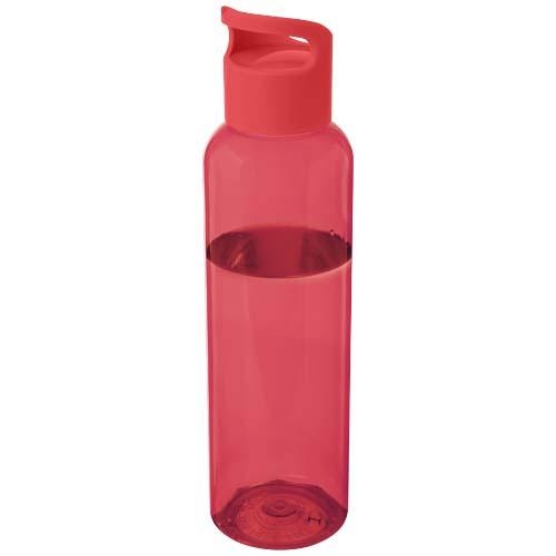 Sky 650 ml waterfles gerecycled plastic rood