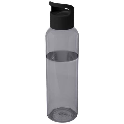 Sky 650 ml waterfles gerecycled plastic zwart
