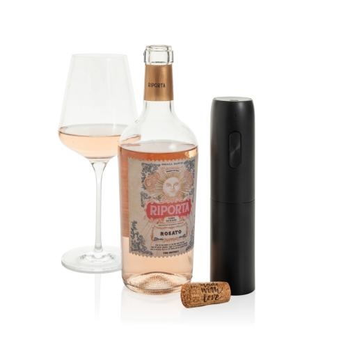 Elektrische wijnopener Vino zwart