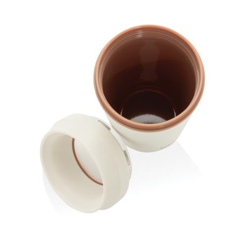 Topl to-go beker 354 ml – 360° lid wit