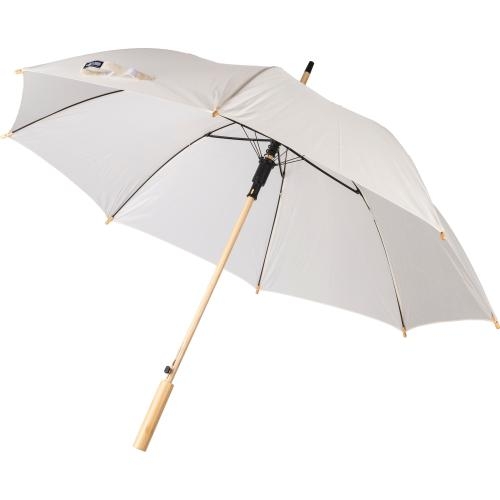 rPET automatische golfparaplu beige