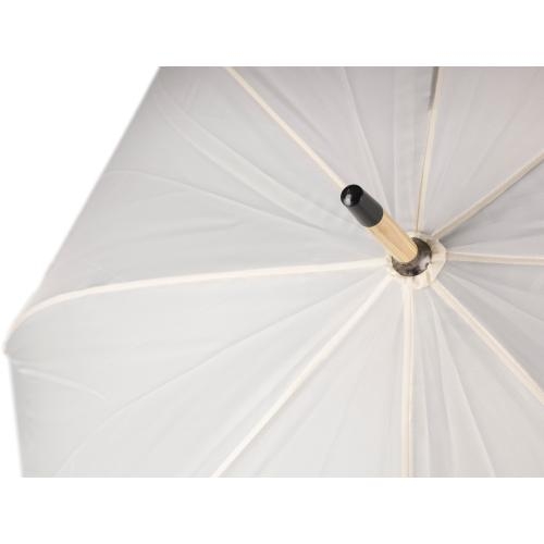 rPET automatische golfparaplu beige