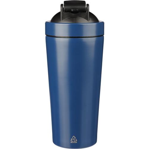 Orla RVS shakebeker 750 ml kobaltblauw