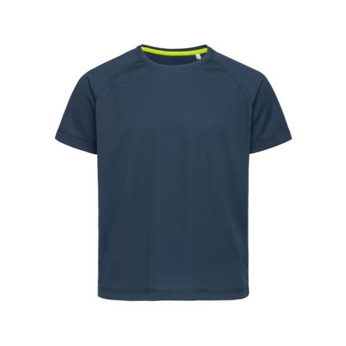 Stedman sportshirt Mesh ActiveDry for kids marina blue,xs