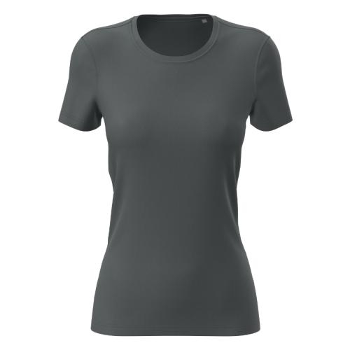Sport-T Interlock dames donkergrijs,2xl