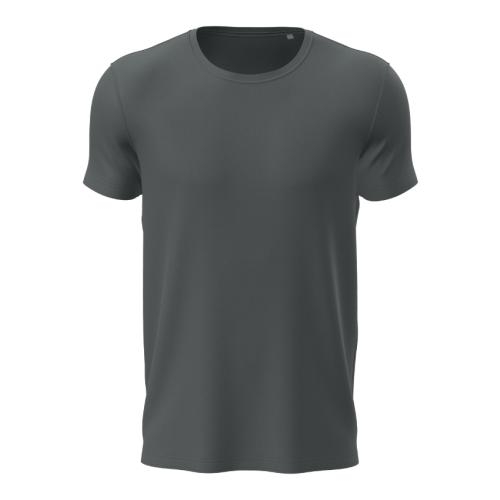 Sport-T Interlock heren donkergrijs,l