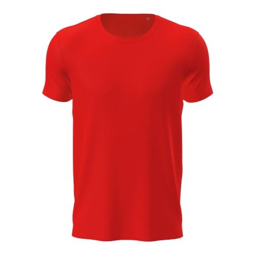 Sport-T Interlock heren scarlet red,l