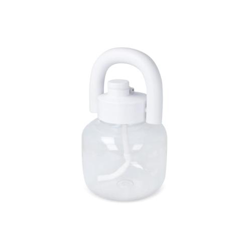 Drinkfles Kettlebell 1800 ml wit
