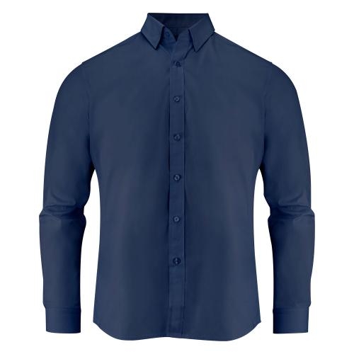 Acton overhemd heren navy,l