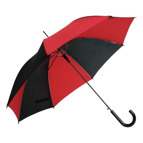 Automatische paraplu Disco zwart/rood