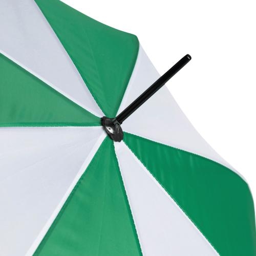 Automatische paraplu Disco groen/wit