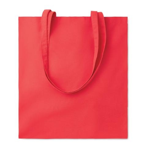 Katoenen boodschappentas Cottonel colour + rood
