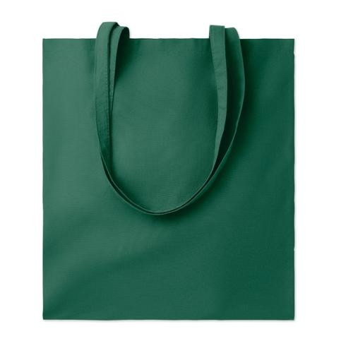 Katoenen boodschappentas Cottonel colour + donkergroen