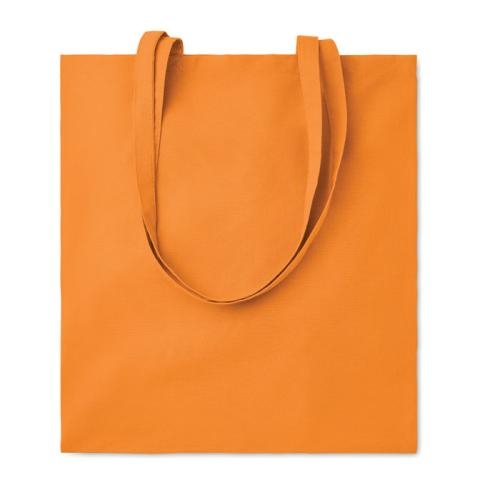 Katoenen boodschappentas Cottonel colour + oranje