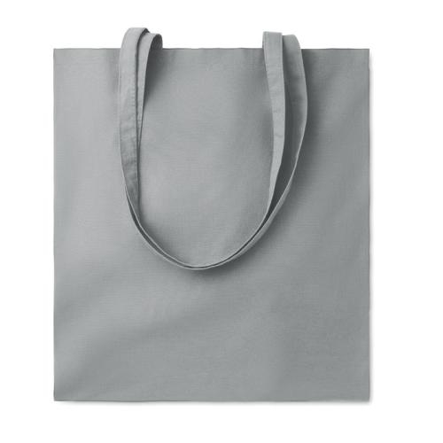 Katoenen boodschappentas Cottonel colour + grijs