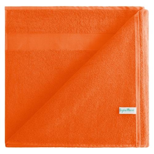 Strandhanddoek 180x100 cm oranje